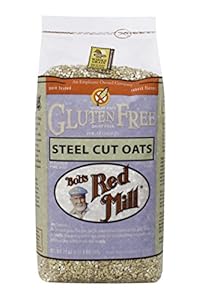 Bob's Red Mill Gluten Free Whole Grain, Steel Cut Oats, 24-Ounce Bags (Pack of 4)