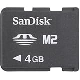 New OEM SanDisk Memory Stick M2 4GB Card