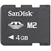 New OEM SanDisk Memory Stick M2 4GB Card