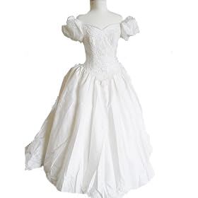 Satin Wedding Gown