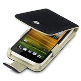 HTC ONE X TERRAPIN ECHTES LEDER TASCHE CASE H�LLE IN SCHWARZ, QUBITS RETAIL VERPACKUNGvon "TERRAPIN"