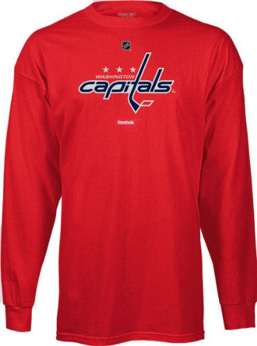 Washington Capitals Kids (4-7) Primary Logo Long Sleeve T-Shirt