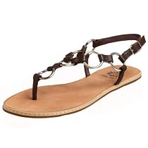 Yellow Box Women's Olympic Sandal,Brown,7.5 M US