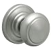 Schlage FA10AND619 Andover Passage Knob, Satin Nickel