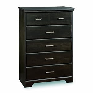 South Shore Furniture, Versa Collection, 5 Drawer Chest, Ebony
