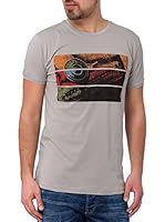 Cross Camiseta Manga Corta (Gris Claro)