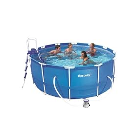 Bestway 12 Ft Steel Frame Pool Set - Blue, 366 x 122cm