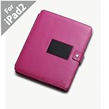 Acase iPad2 Multi-Angle Adjustable Leather Case / Cover for Apple iPad 2, iPad 2 Case, iPad2 16GB 32GB 64GB 3G + Wifi Versions, Latest Generation (Pink)