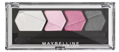 Maybelline Lidschatten Eyestudio Quattro Diamond Glow, 21, Pink Drama