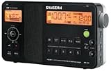 Sangean PR-D8 B Radio (WMA, MP3,MW/-UKW Tuner, LCD) schwarz