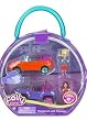 Polly Pocket Polly Wheels Pampered with Flowers Dolls & Vehicles 2-Pack