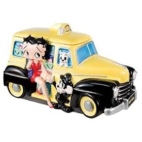 Premier Edition Betty Boop Taxi Cookie Jar by Betty Boop