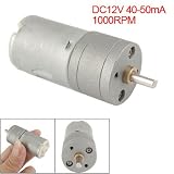 Dc12v 40-50ma 1000rpm 25mm Dia Gearbox Electric Dc Geared Motor for Sale
