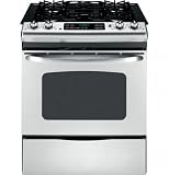 GE JGSP28SENSS 30 Slide-in Gas Range - Stainless Steel