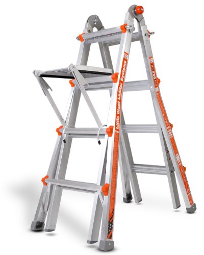 Little Giant Ladder Systems 14013-104 250-Pound Duty Rating Alta-One M17 with Work Platform