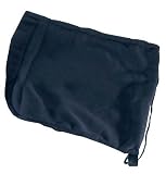 LUGGAGE DRAWSTRING HELMET BAG PLAIN BLACK