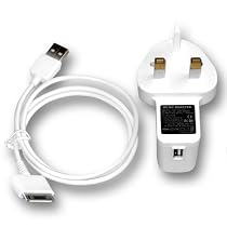 Mains/Travel Charger for iPod 15Gb, 20Gb, 30Gb, 40Gb, 60Gb, iPod Mini and Nano