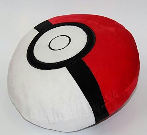Pokemon Pokeball Emoji Style Throw Pillow