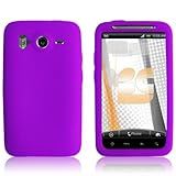 HTC Inspire 4G Gel Skin Case - Purple