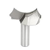 uxcell ドラゴンボールルータービット 12.7mm×44mm シルバートーン