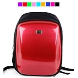 Stylish Laptop Backpack with Zippered Pocket and Padded Compartment for 15.4 inch Dell Studio S15z,15V,15Z Laptops (Red)