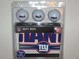 NEW YORK GIANTS 3 GOLF BALLS & GOLF TOWEL Gift Set
