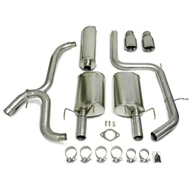 Corsa 14181 Single Pro-Series 4" Dual Exhaust System