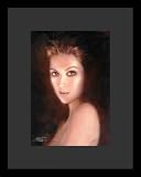 Celine Dion (Face) Music Framed & Matted Poster Print - 16 X 20