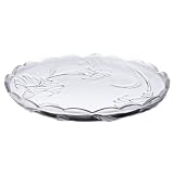 Liliana Crystal Cake Platter