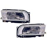 Infiniti G20 Replacement Headlight Assembly - 1-Pair by AutoLightsBulbs