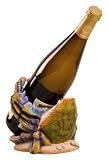 Fresh Catch Crab Resin Wine Bottle Holder
