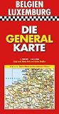 Die Generalkarte Belgien/Luxemburg 1:200 000 - Mairdumont