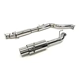 89 90 91 92 93 94 Mitsubishi Eclipse GSX Turbo Catback Exhaust 4.5 Tip by Generic Product
