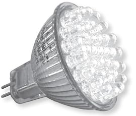 3 Watt MR16 12 Volt Bi-Pin LED Light Bulbs (35W Equivalent) for Task and Accent Lighting, DAYLIGHT