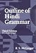 Outline of Hindi Grammar: With Exercises