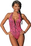 Neon Hot Zebra Zip 1-PC