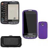 iFase Brand Samsung Transform Ultra M930 Combo Rubber Purple Protective Cas ....