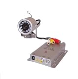 WIRELESS NIGHT VISION WEATHERPROOF CCTV HOME SECURITY CAMERA SPYCAM
