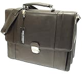 schwarze BAG STREET Aktentasche Kunstleder