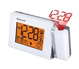 Honeywell PCR201 Atomic Projection Dual Crescendo Alarm Clock with Temperature