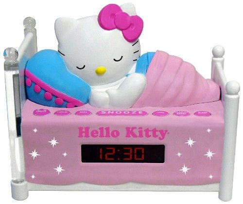 HELLO KITTY KT2052A Alarm Clock Radio with Night Light