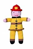 Zubels Fireman Frank 24-inch Hand-Knit Doll