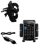 Blackberry Storm 2 Auto Vent Holder with Car Charger - Uses Gomadic TipExchange