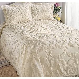 Columbine Cody Chantilly Chenille Bedspread