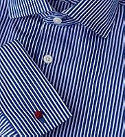 Luxury Sartorial Pure Cotton Slim Fit Striped Shirt
