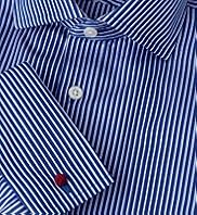 Luxury Sartorial Pure Cotton Slim Fit Striped Shirt