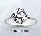 Small Unicorn Ring - Fantasy Jewelry in Sterling Silver