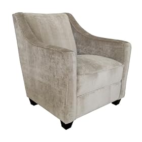 Pinzon Hawthorne Velvet Chair, Sage by Amazon
