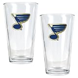 Saint Louis Blues St Set of 2 Beer Glasses