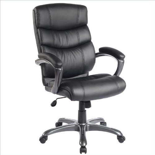 TECHNI MOBILI 919H Executive Office Chair in Black